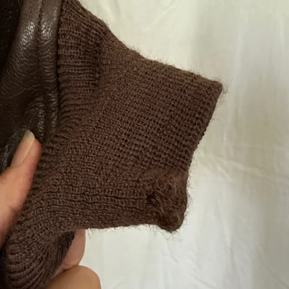 VINTAGE LEATHER G-1 FLIGHT JACKET US NAVY - Picture 16 of 16